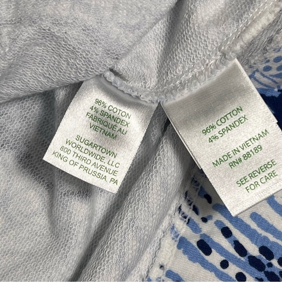 Lilly Pulitzer UPF 50+ Captain Popover Peri Blue Pop Up Stuffed Shells Sz XS NWT - Picture 3 of 15